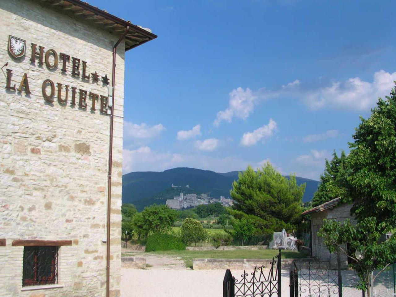 Hotel La Quiete Assisi Luaran gambar